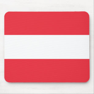 Österreich (Österreich) Flaggenmagnet Mousepad