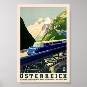 Österreich Österreich Vintage Poster 1935