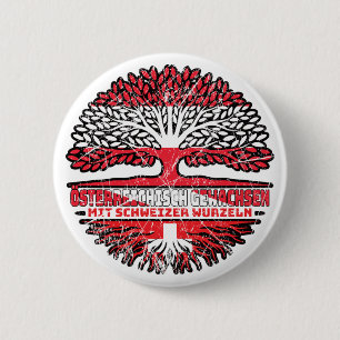 Österreich Österreichisch Schweizer Schweiz Baum Button