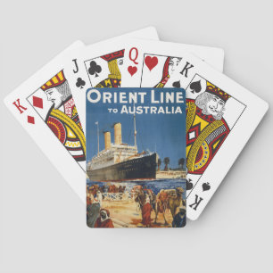 ÖSTERREICH OZEAN LINER OTRANTO SPIELKARTEN