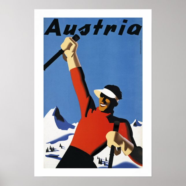 Österreich Poster (Vorne)