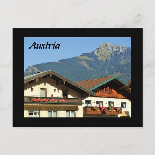 Österreich - Postkarte (Vorderseite)