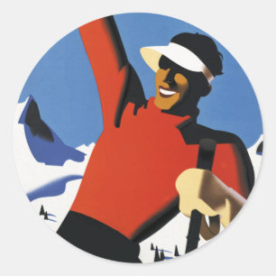 Österreich Runder Aufkleber