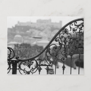 Österreich, Salzburg. Aussicht auf die Altstadt Postkarte