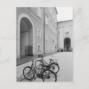 Österreich, Salzburg. Fahrräder Postkarte