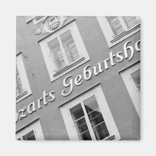 Österreich, Salzburg. Mozarts Geburtsort Magnet