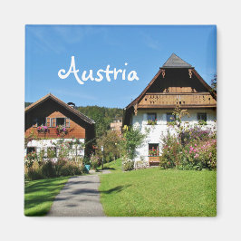 Österreich, Salzkammergut - Souvenir Magnet