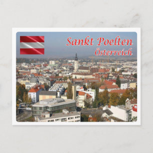 Österreich - Sankt Pölten - Postkarte
