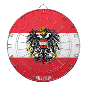 "Österreich schlägt!" Patriotic Dart Board Dartscheibe