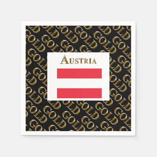 ÖSTERREICH SERVIETTE (Vorderseite)