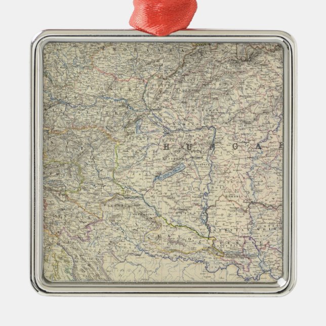 Österreich Silbernes Ornament (Vorne)
