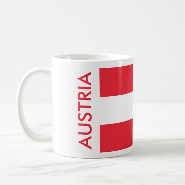 ÖSTERREICH SOCCER KAFFEETASSE (Links)