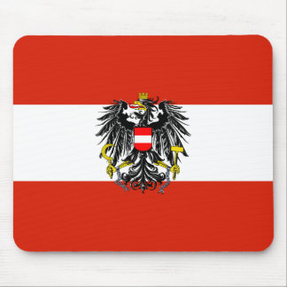 Österreich-Staats-Flagge Mousepad