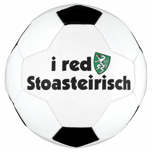 Österreich Stoasteirisch Steiermark Wappen Fußball (Vorderseite)