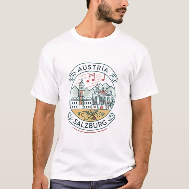 ÖSTERREICH T-Shirt (Vorderseite)