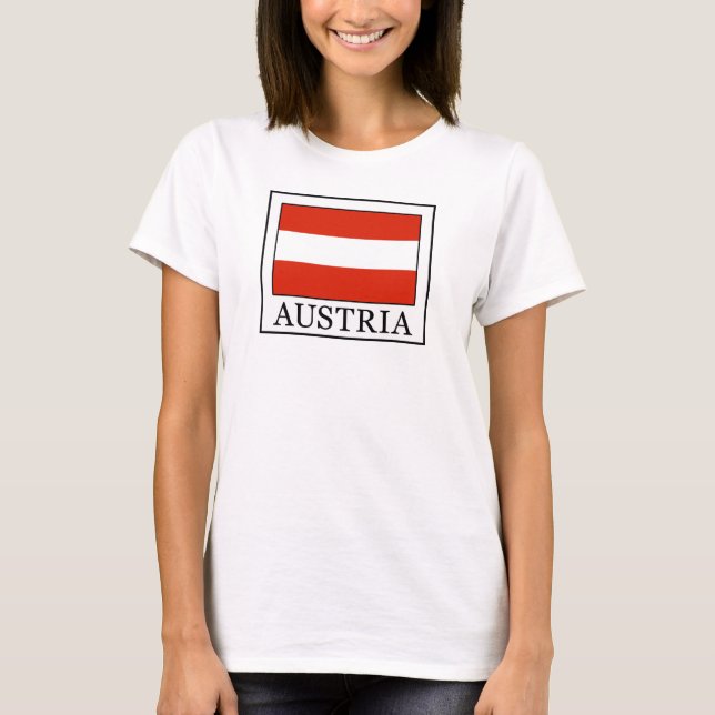 Österreich T-Shirt (Vorderseite)