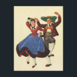 Österreich, Tirol, traditionelle Volkstänzer Postkarte<br><div class="desc">Österreich,  Tirol,  traditionelle Volkstänzer</div>