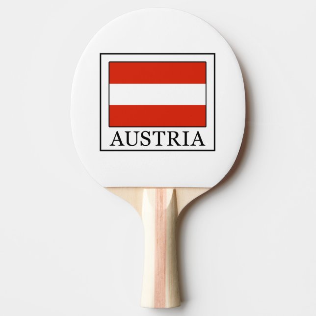 Österreich Tischtennis Schläger (Vorderseite)