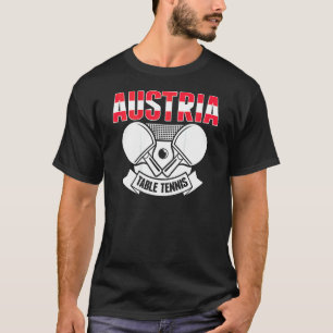 Österreich Tischtennis Unterstützen Sie Österrei T-Shirt