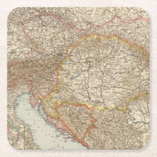Österreich Ungarn 2 Rechteckiger Pappuntersetzer