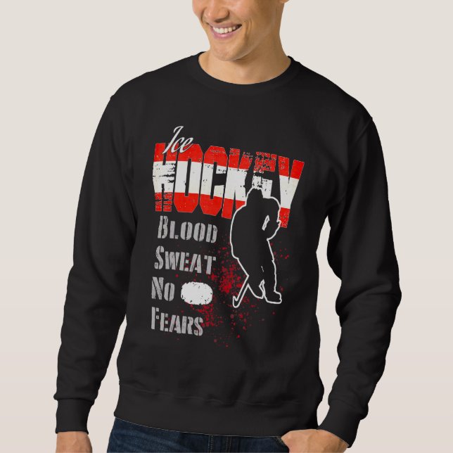 Österreich Unterstützer Blood Sweat No Fesions Eis Sweatshirt (Vorderseite)
