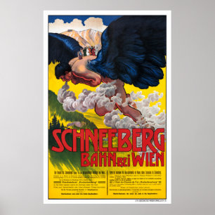 Österreich Vienna Vintage Travel Poster restaurier