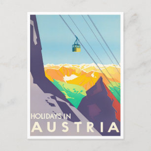 Österreich Vintage-Reisepostkarte Postkarte