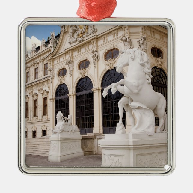 Österreich, Wien, Belvedere Paläste, Oberland Silbernes Ornament (Vorne)