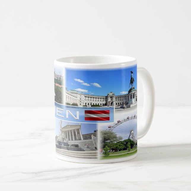 Österreich - Wien - Kaffeetasse (VorderseiteRechts)