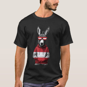 Österreich Wurzeln Österreichische Flagge T-Shirt