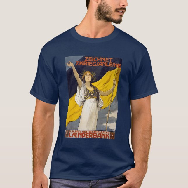 Österreicher-7. Kriegs-Darlehen T-Shirt (Vorderseite)