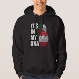 Österreichisch-Algerische Misch-DNA-Flagge-Herkunf Hoodie
