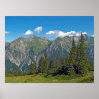 Österreichische Alpen im Sommer