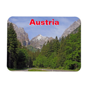 Österreichische Alpen Magnet
