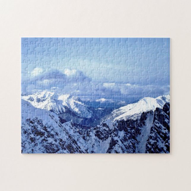 Österreichische Alpen Puzzle (Horizontal)