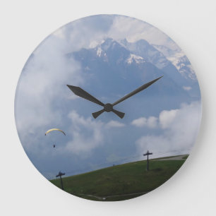 Österreichische Alpen-Wanduhr Große Wanduhr