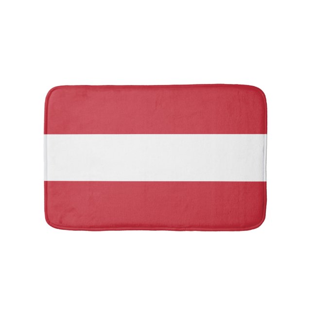 Österreichische Flagge Badematte (Vorderseite)