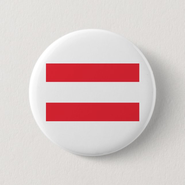Österreichische Flagge Button (Vorderseite)