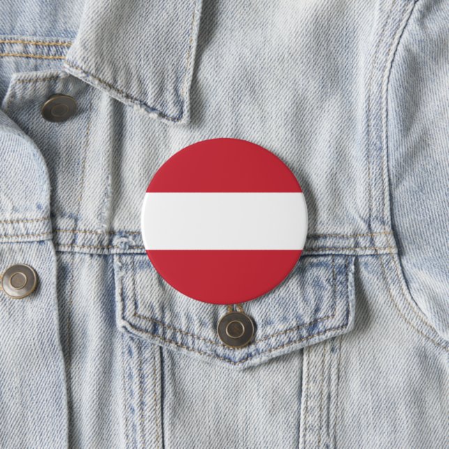 Österreichische Flagge Button (Beispiel)