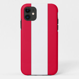 Österreichische Flagge iPhone 11 Hülle