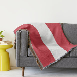 Österreichische Flagge Decke