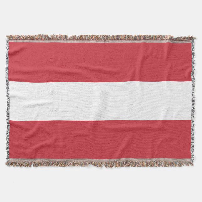 Österreichische Flagge Decke (Vorderseite)