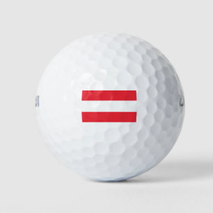 Österreichische Flagge Golfball