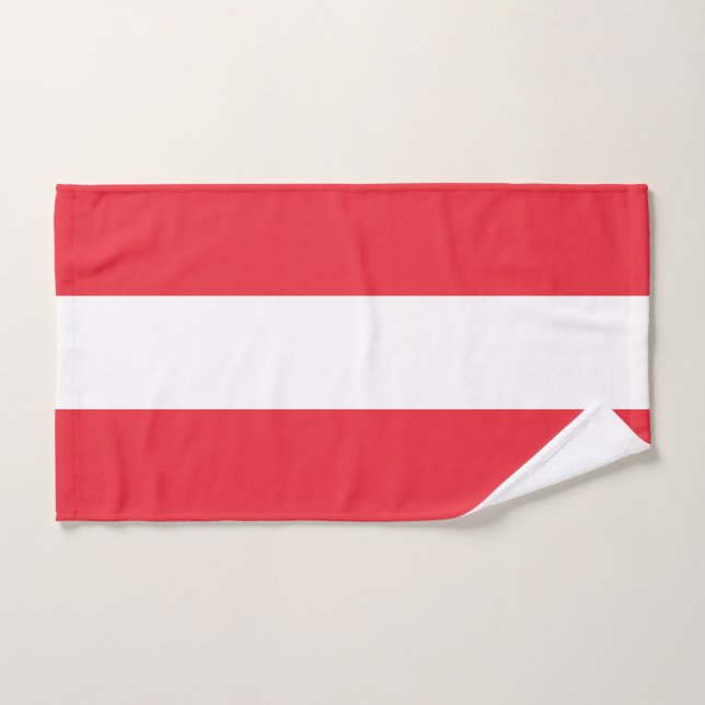 Österreichische Flagge Handtuch (Handtuch)