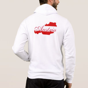 Österreichische Flagge Hoodie