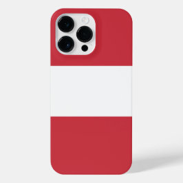 Österreichische Flagge iPhone 14 Pro Max Hülle
