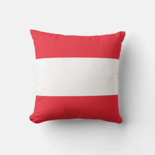 Österreichische Flagge Kissen