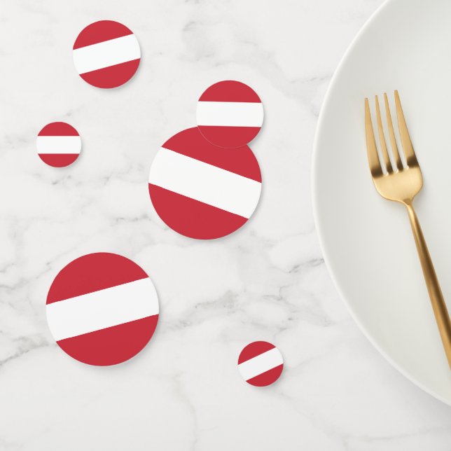 Österreichische Flagge Konfetti (Gruppe)