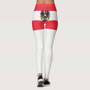 Österreichische Flagge Leggings