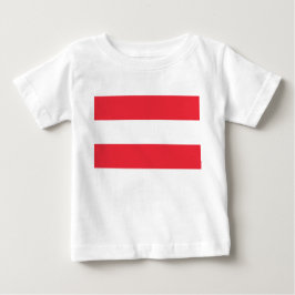 Österreichische Flagge (Österreich) Baby-T - Shirt